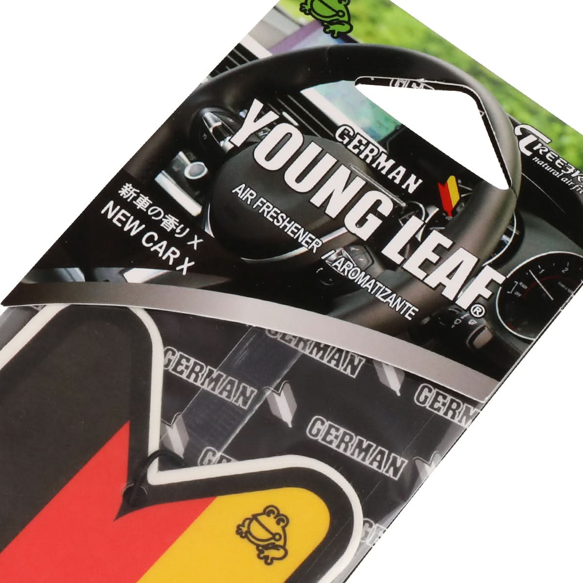 German Flag New Car Scent Paper Hanging Air Freshener