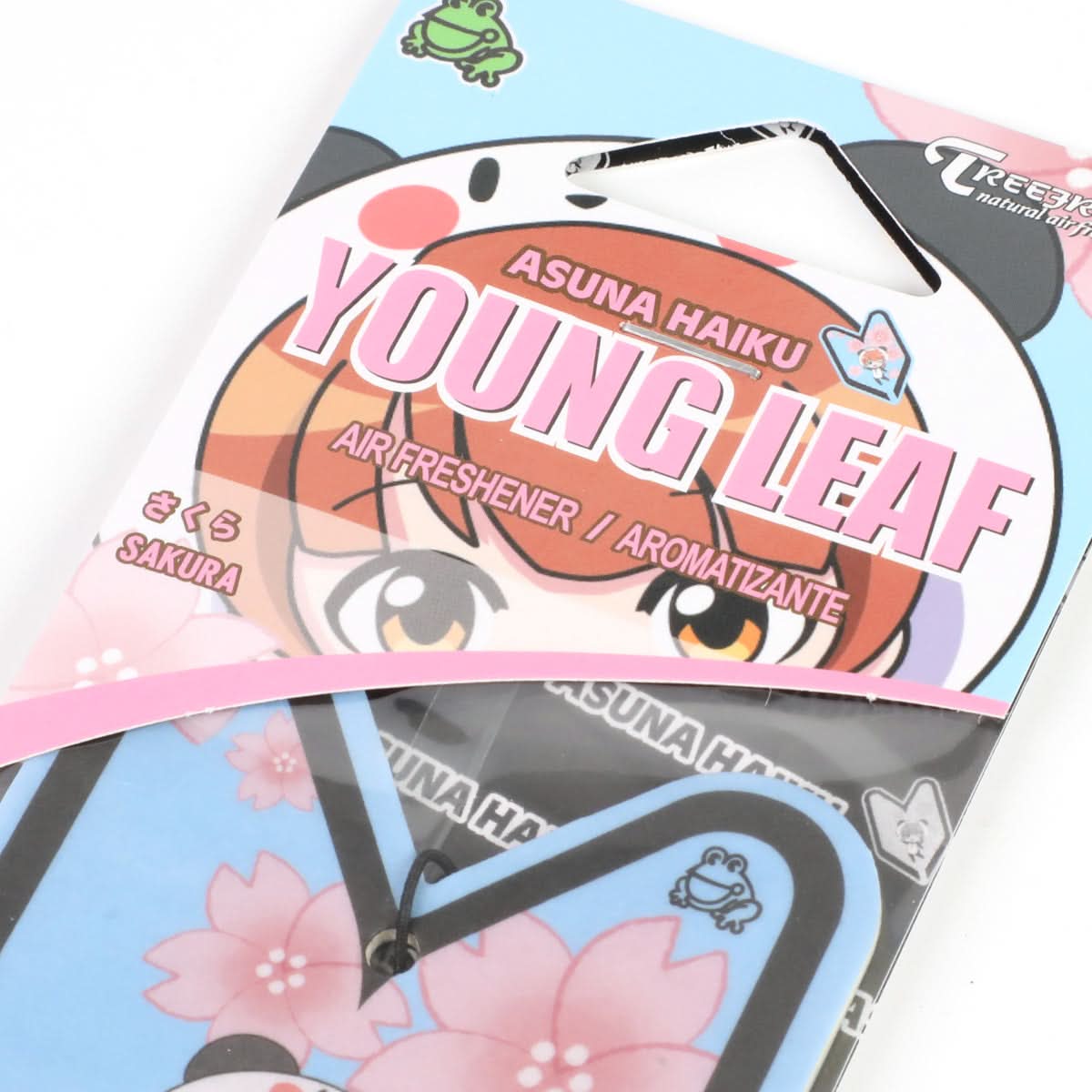 Asuna Haiku Sakura Young Leaf Paper Hanging Air Freshener