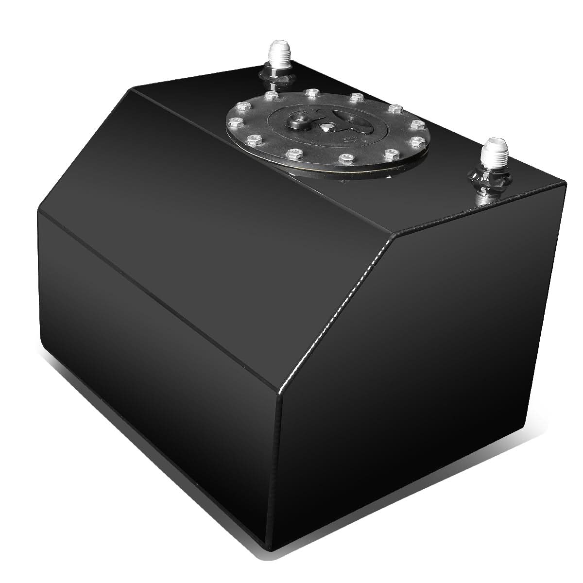 4 Gallon Bottom-Feed Fuel Cell Gas Tank - Aluminum