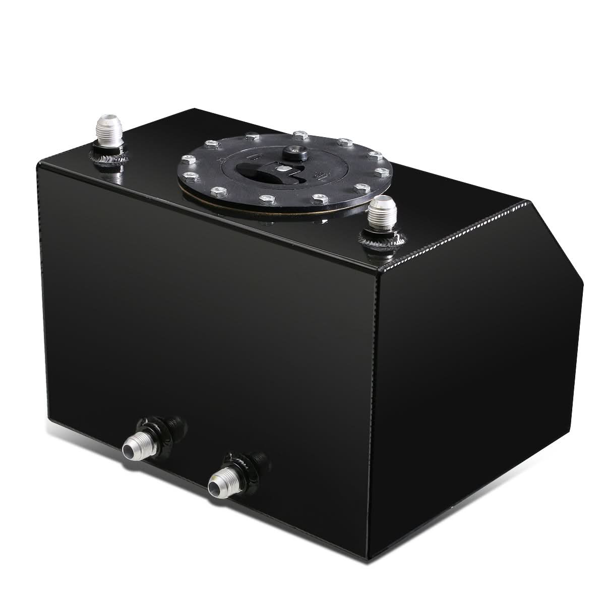 4 Gallon Bottom-Feed Fuel Cell Gas Tank - Aluminum