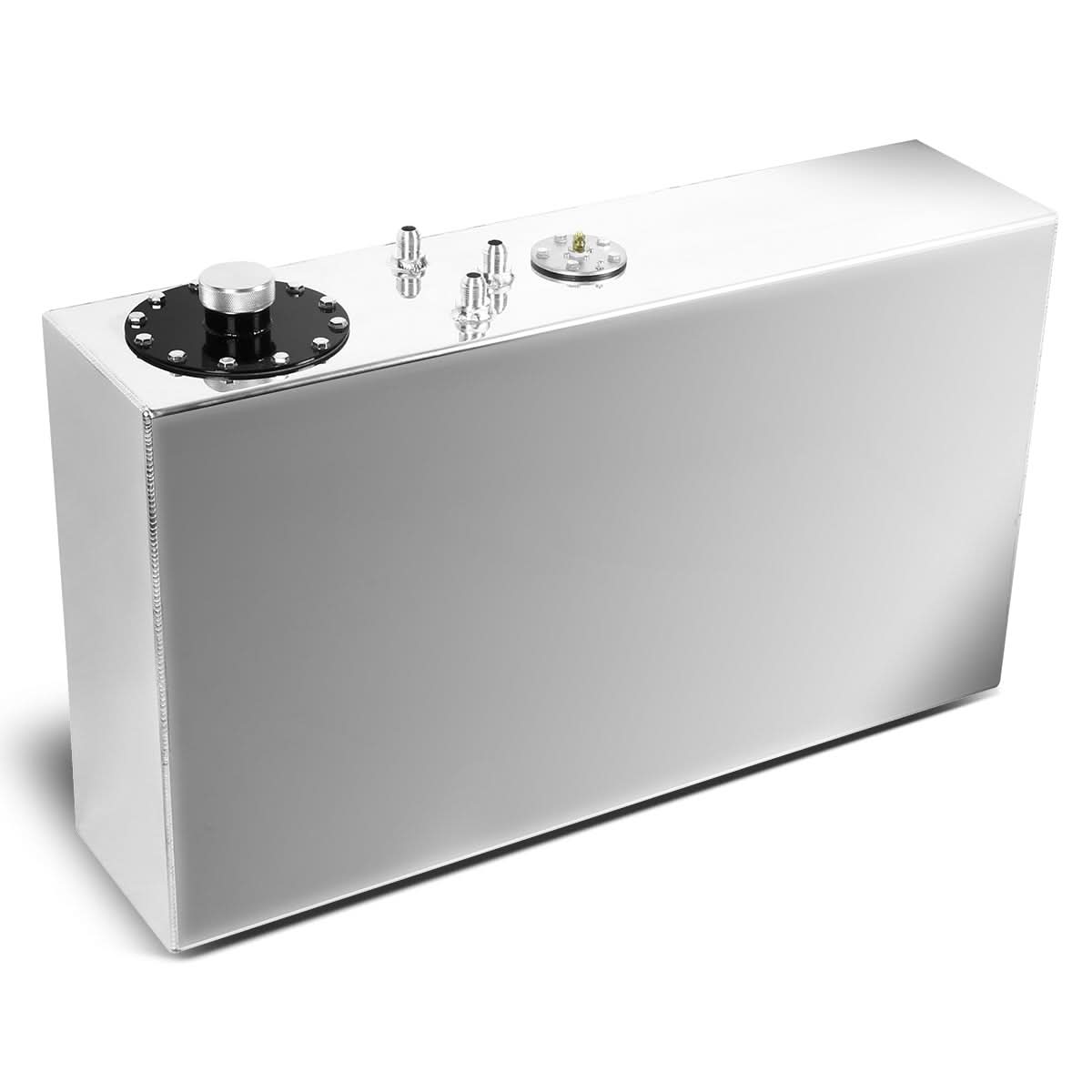 17 Gallon Aluminum Fuel Cell Gas Tank with Level Sender - Top Feed