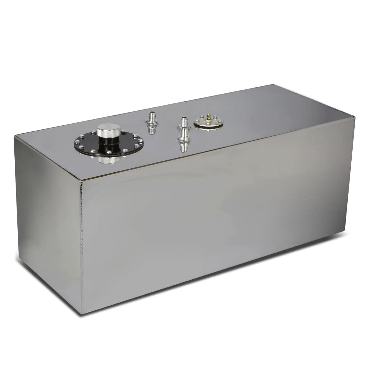 19 Gallon Fuel Cell Gas Tank with Level Sender Top-Feed Aluminum
