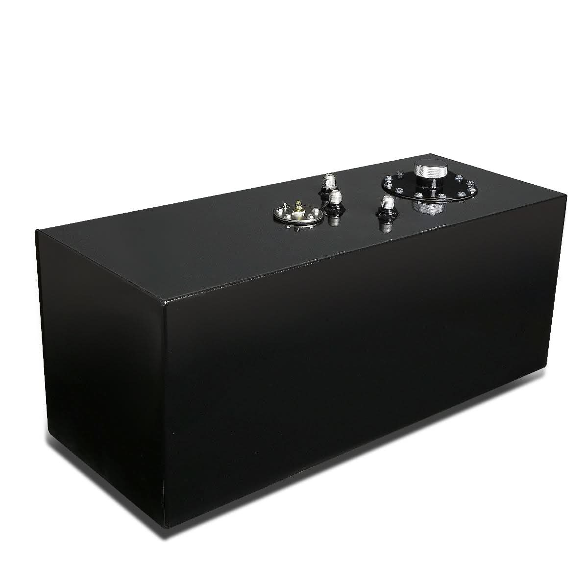 19 Gallon Bottom-Feed Fuel Cell Gas Tank with Level Sender Aluminum