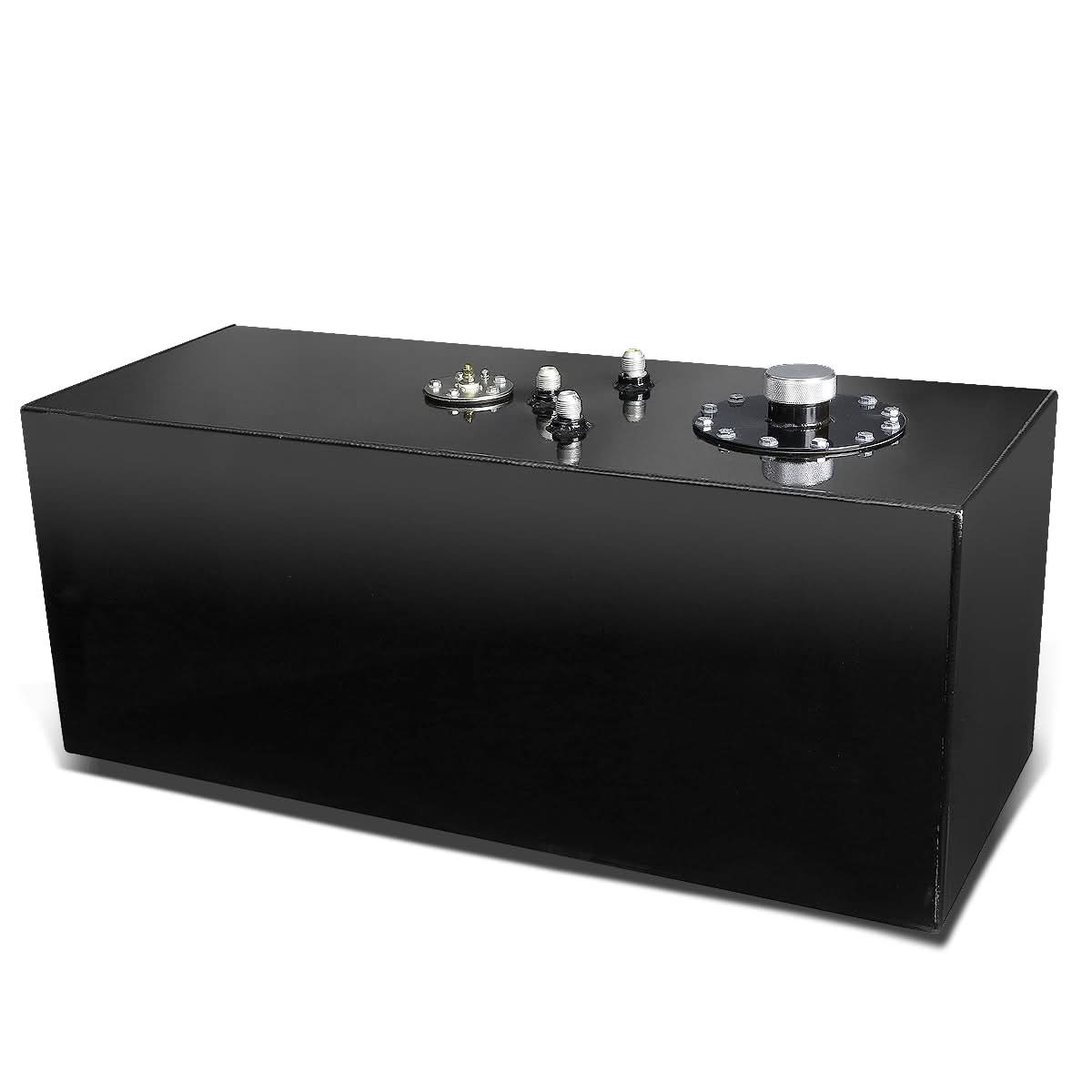 19 Gallon Bottom-Feed Fuel Cell Gas Tank with Level Sender Aluminum