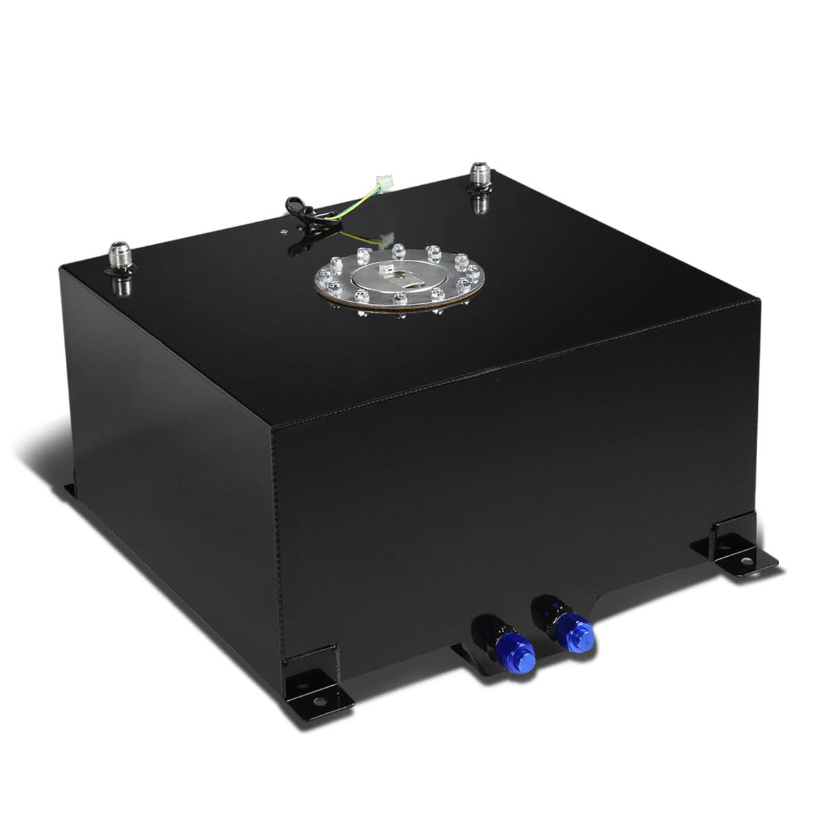 10 Gallon Fuel Cell Gas Tank with Level Sender - Aluminum