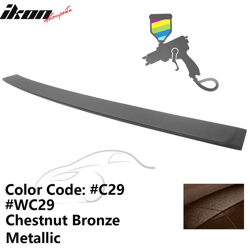 2012-2018 BMW F30 3-Series Sedan A Style Roof Spoiler ABS Painted