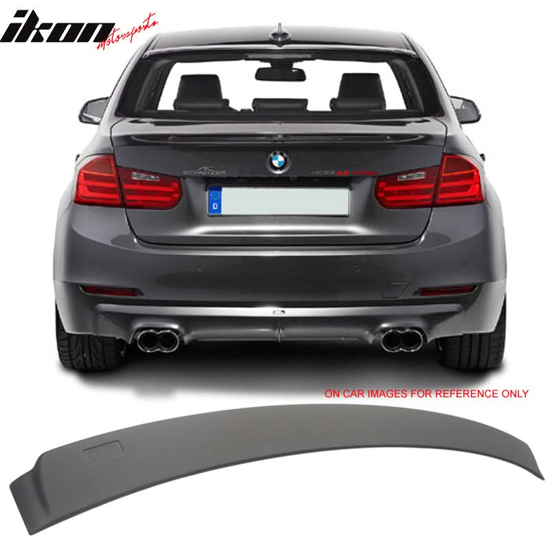 2012-2018 BMW 3-Series F30 Sedan AC-S Matte Black Roof Spoiler Wing