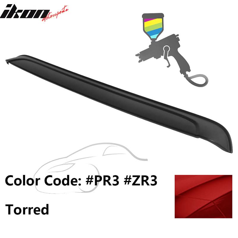Fits 08-17 Dodge Challenger Ikon Rear Roof Spoiler Wing