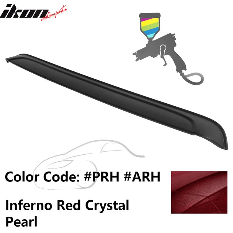 Fits 08-17 Dodge Challenger Ikon Rear Roof Spoiler Wing