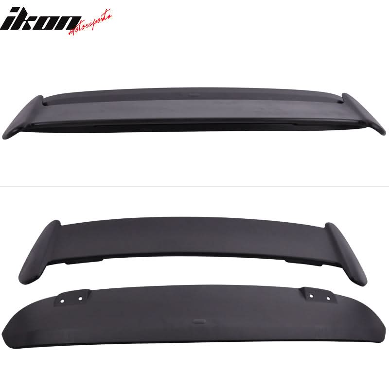 1996-2000 Honda Civic TR Style Unpainted Roof Spoiler Black 2PC ABS