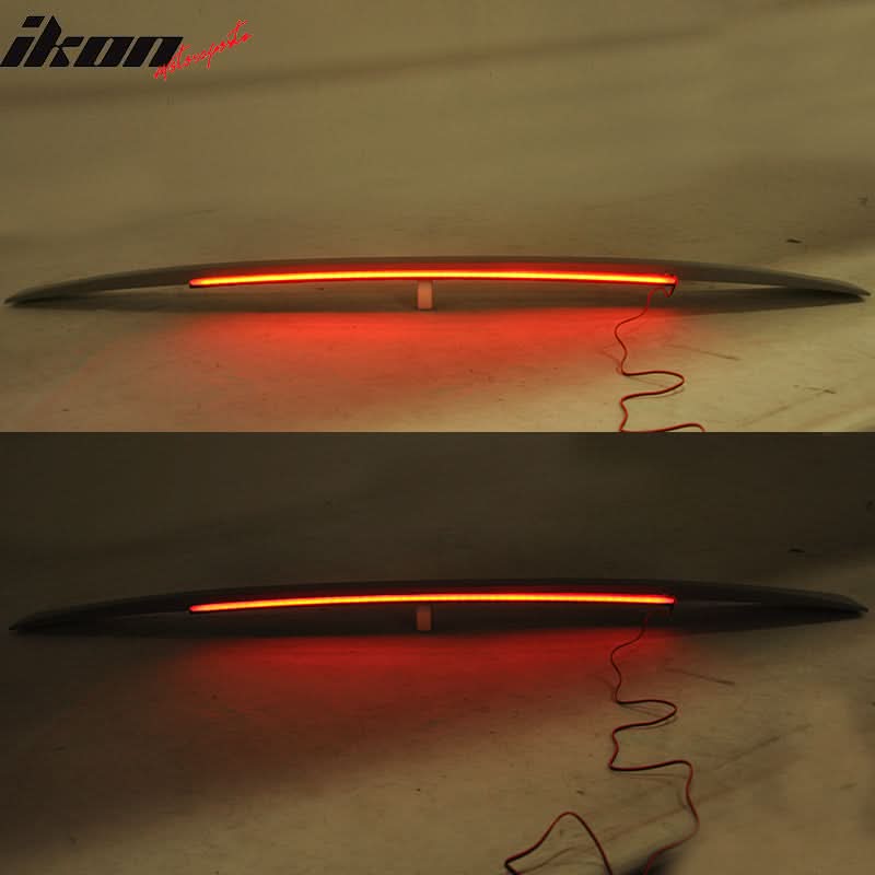 2015-2017 Hyundai Sonata Painted ABS Roof Spoiler W/ LED Light Bar