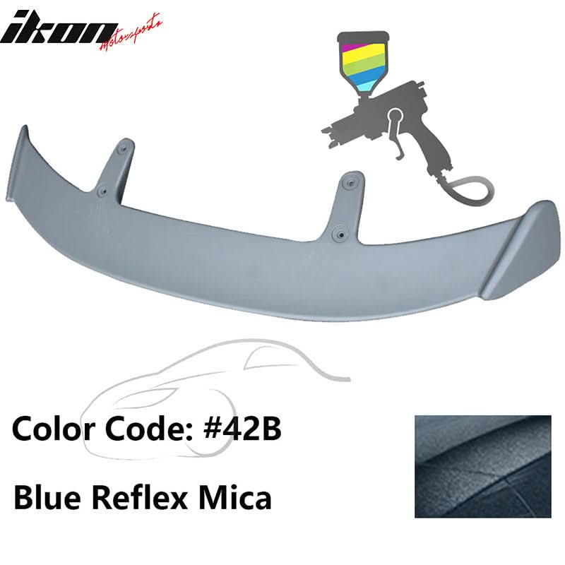 2014-2017 Mazda 3 Hatchback AE Style Painted Rear Roof Spoiler ABS