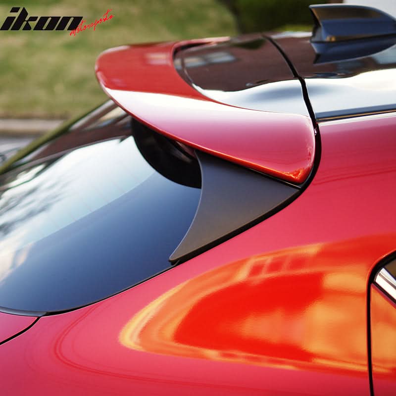 2014-2017 Mazda 3 5Dr Hatchback Unpainted Rear Roof Spoiler Wing