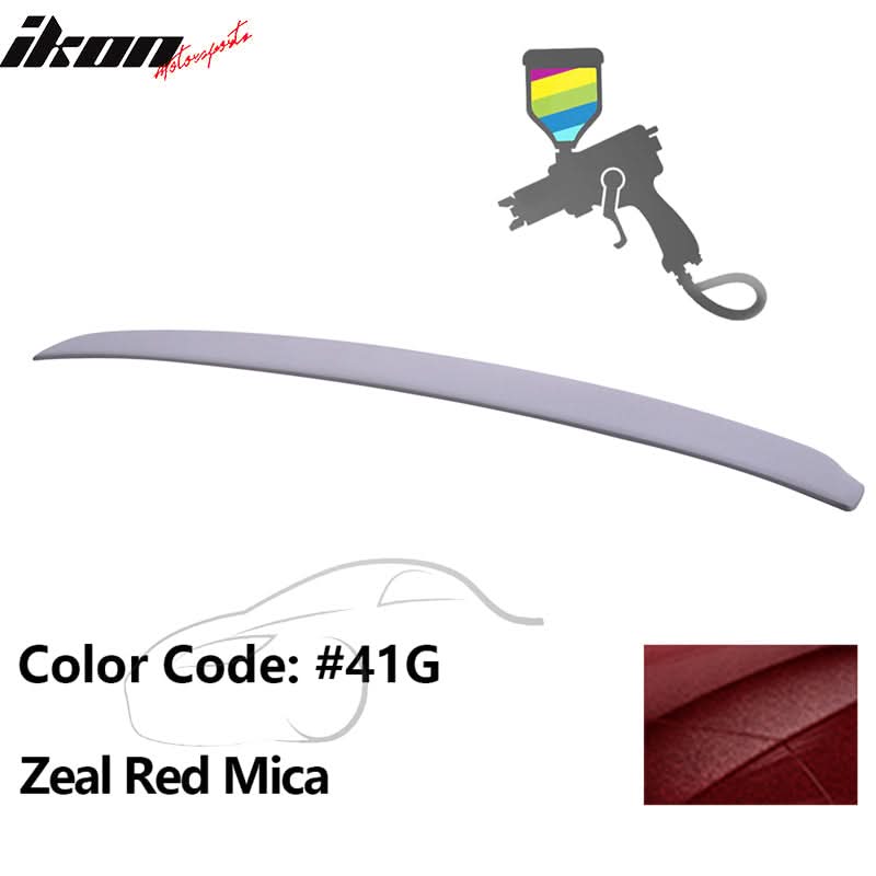 2014-2017 Mazda 3 Sedan 4-Door OE Style Rear Roof Spoiler Lip Wing ABS