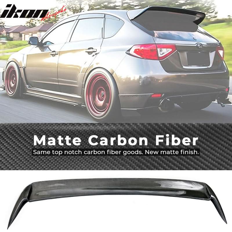 2008-2011 Subaru Impreza Wagon Carbon Fiber Roof Spoiler Wing