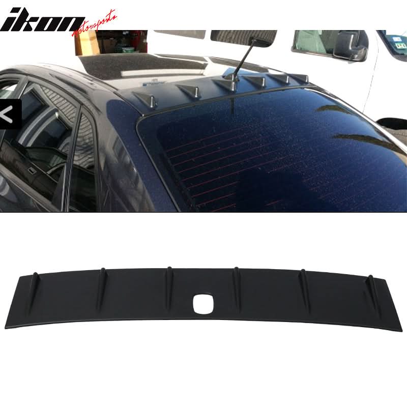 2008-2014 Subaru WRX STI V Style Matte Black Roof Fin Spoiler