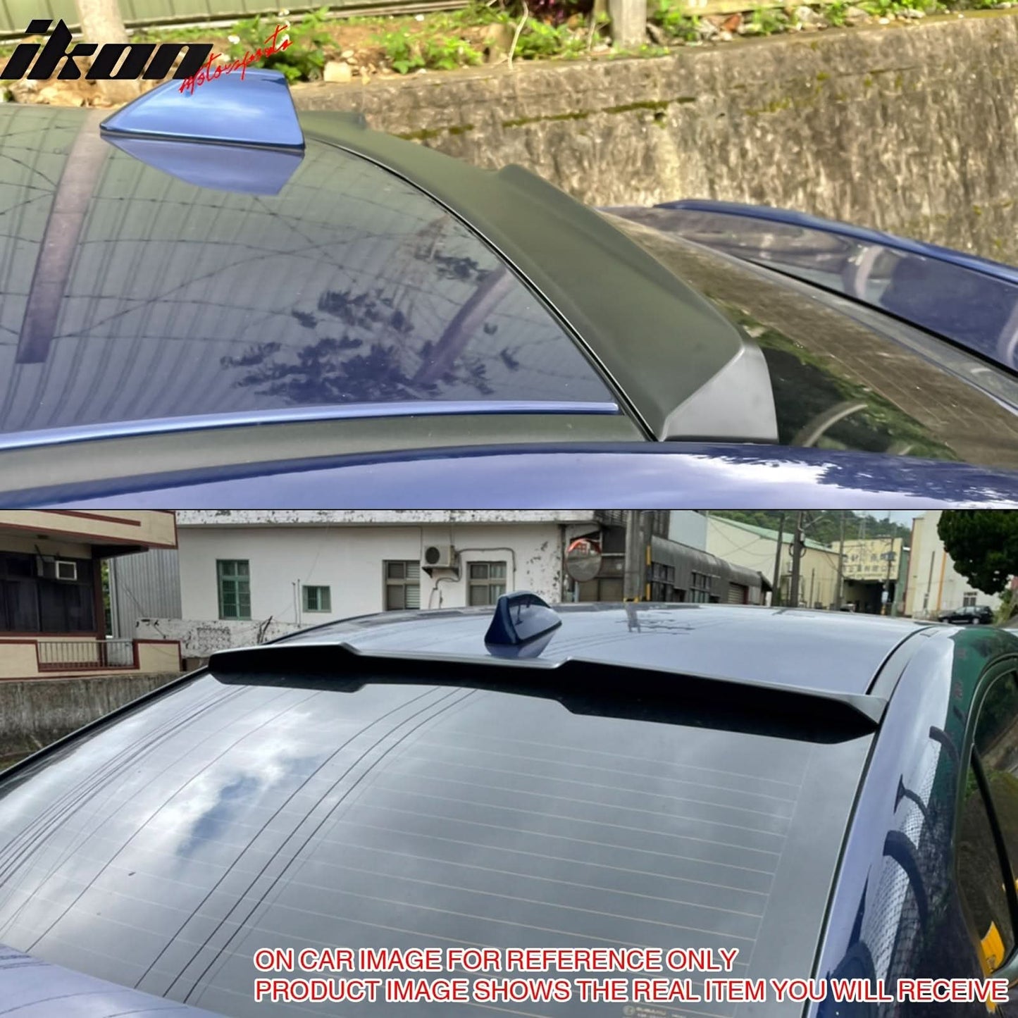 2015-2021 Subaru WRX X Style Gloss Black Rear Roof Spoiler Wing ABS