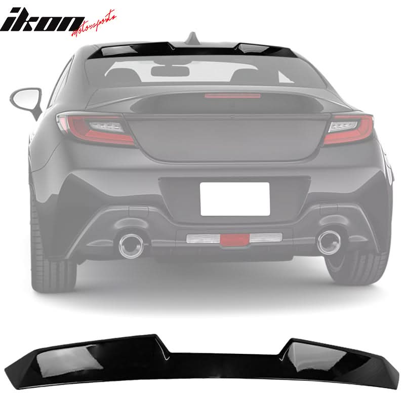 2022-2025 Subaru BRZ GR86 #D4S Black V Roof + TRD Trunk Spoiler ABS