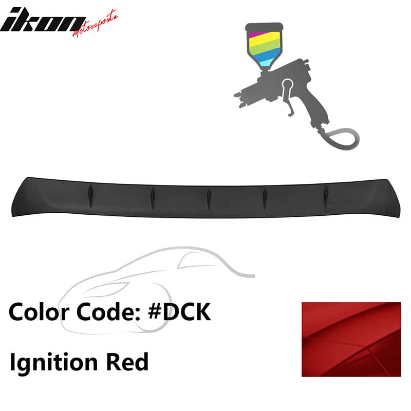 2022-2025 Subaru BRZ Toyota GR86 V2 Style #DCK Rear Roof Spoiler ABS