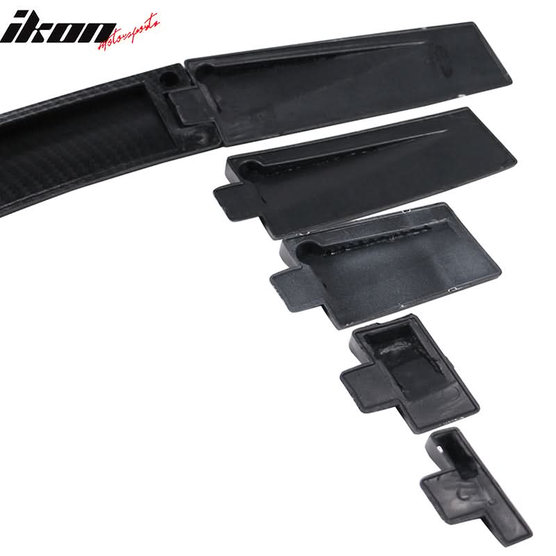 Universal Fitment Rear Roof Spoiler Lid Wing CF Print