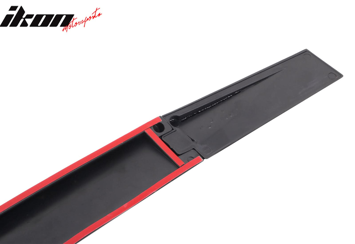 Universal Fitment Rear Window Roof Spoiler Wing Glossy Black