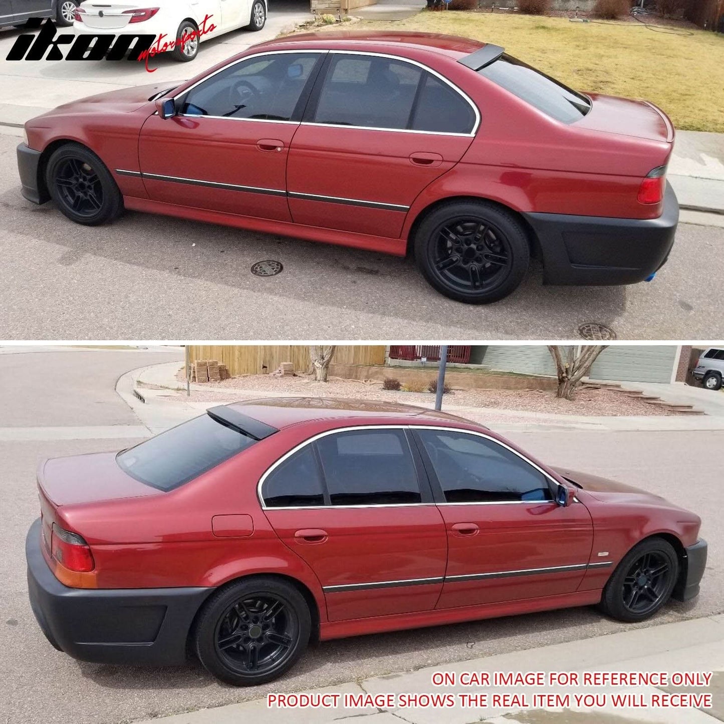 1997-2003 BMW E39 5 Series M5 4Dr AC Style Unpainted Gray Roof Spoiler