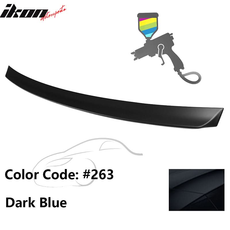 1999-2005 BMW E46 3-Series AC Rear Spoiler Black ABS