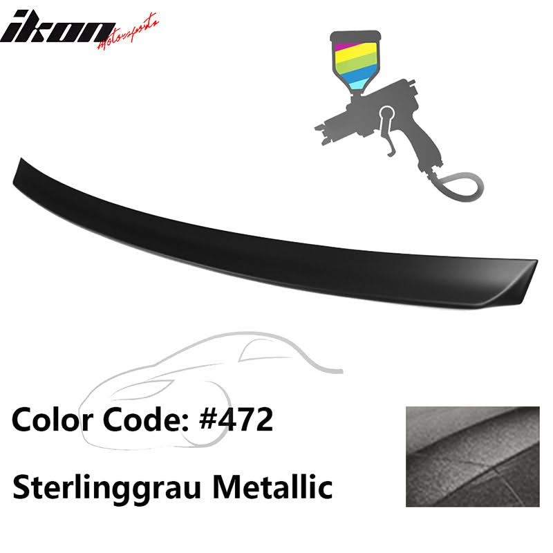 1999-2005 BMW E46 3-Series AC Rear Spoiler Black ABS