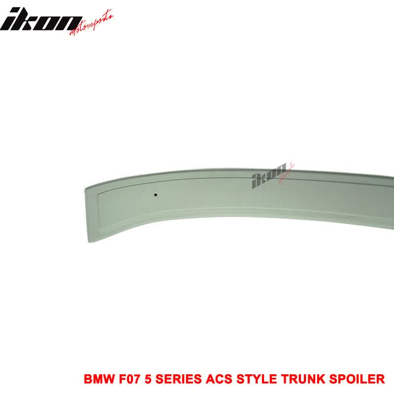 2010-2015 BMW F07 535i GT Hatchback A Style Unpainted Roof Spoiler ABS