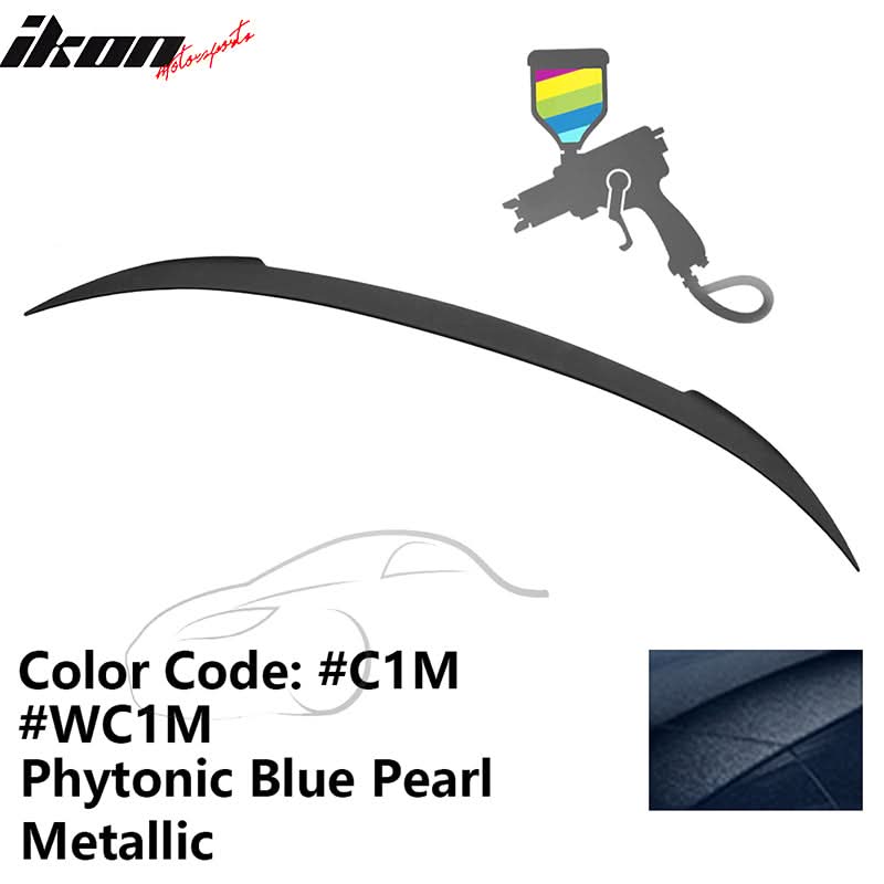 2012-2019 BMW F13 M6 Coupe V Style Rear Spoiler ABS