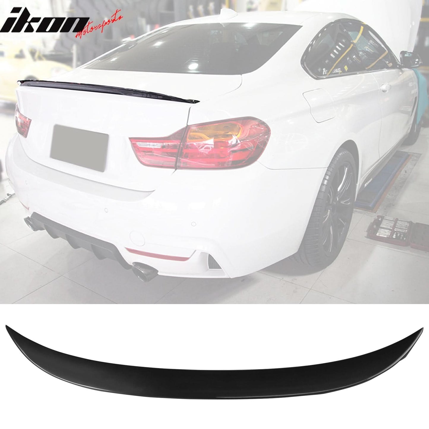 2014-2020 BMW F32 4 Series P Style Spoiler Wing ABS Painted