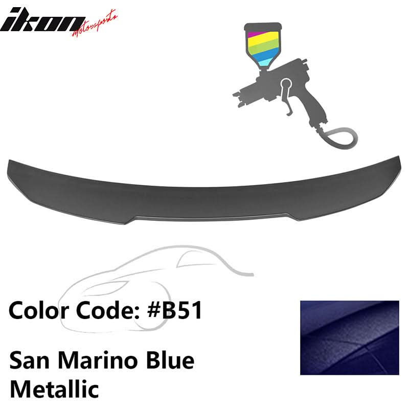2021-2023 BMW G22 430i G82 M4 PSM Trunk Spoiler ABS