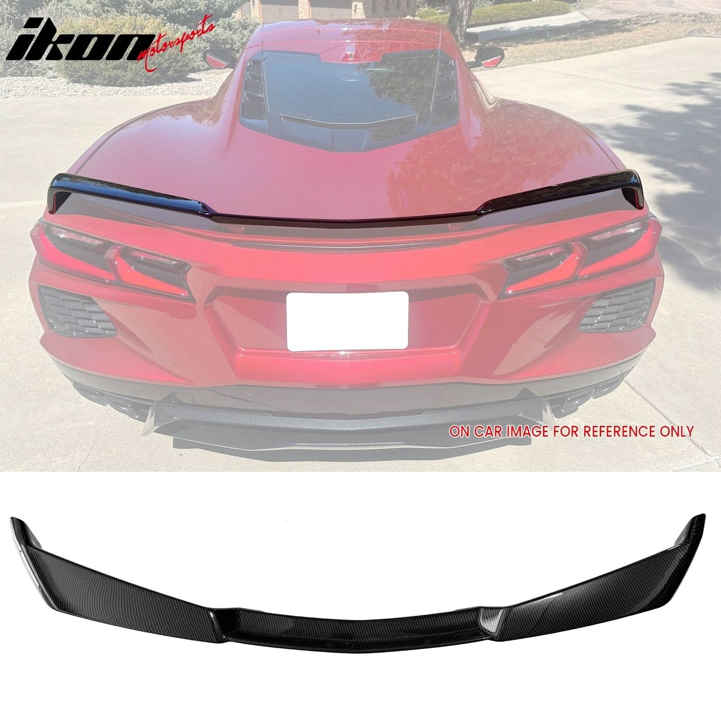 2020-2025 Chevy Corvette Z51 Style Trunk Rear Spoiler Wing ABS