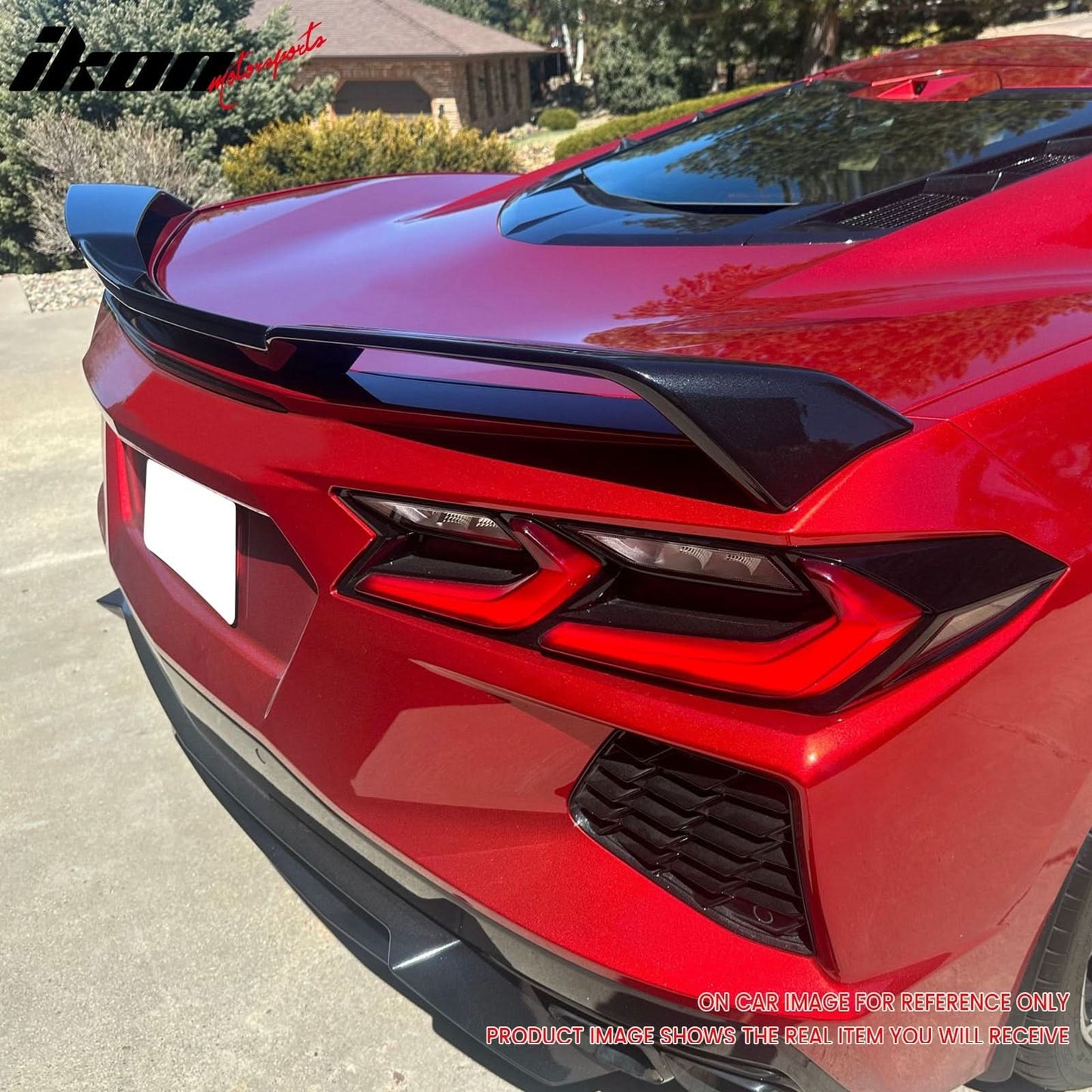 2020-2025 Chevy Corvette Z51 Style Trunk Rear Spoiler Wing ABS