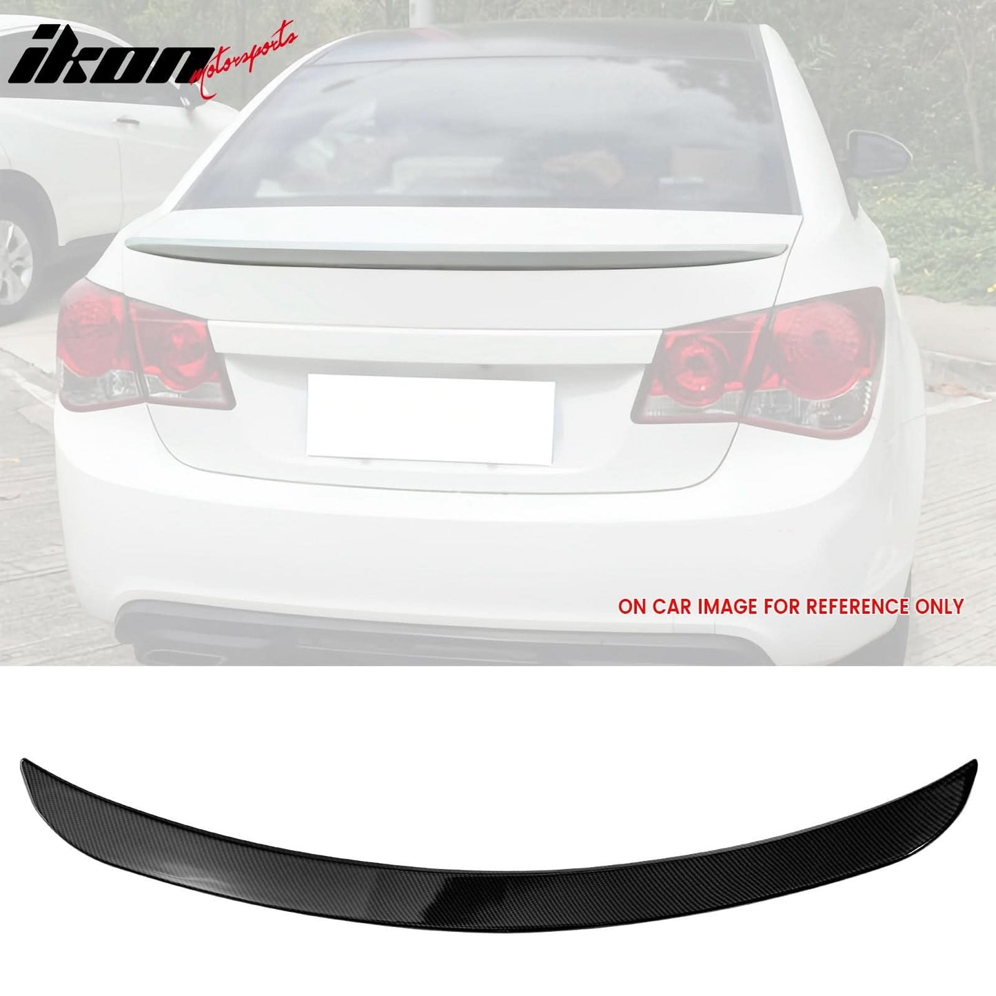 2010-2015 Chevrolet Cruze OE Style Trunk Spoiler Wing ABS