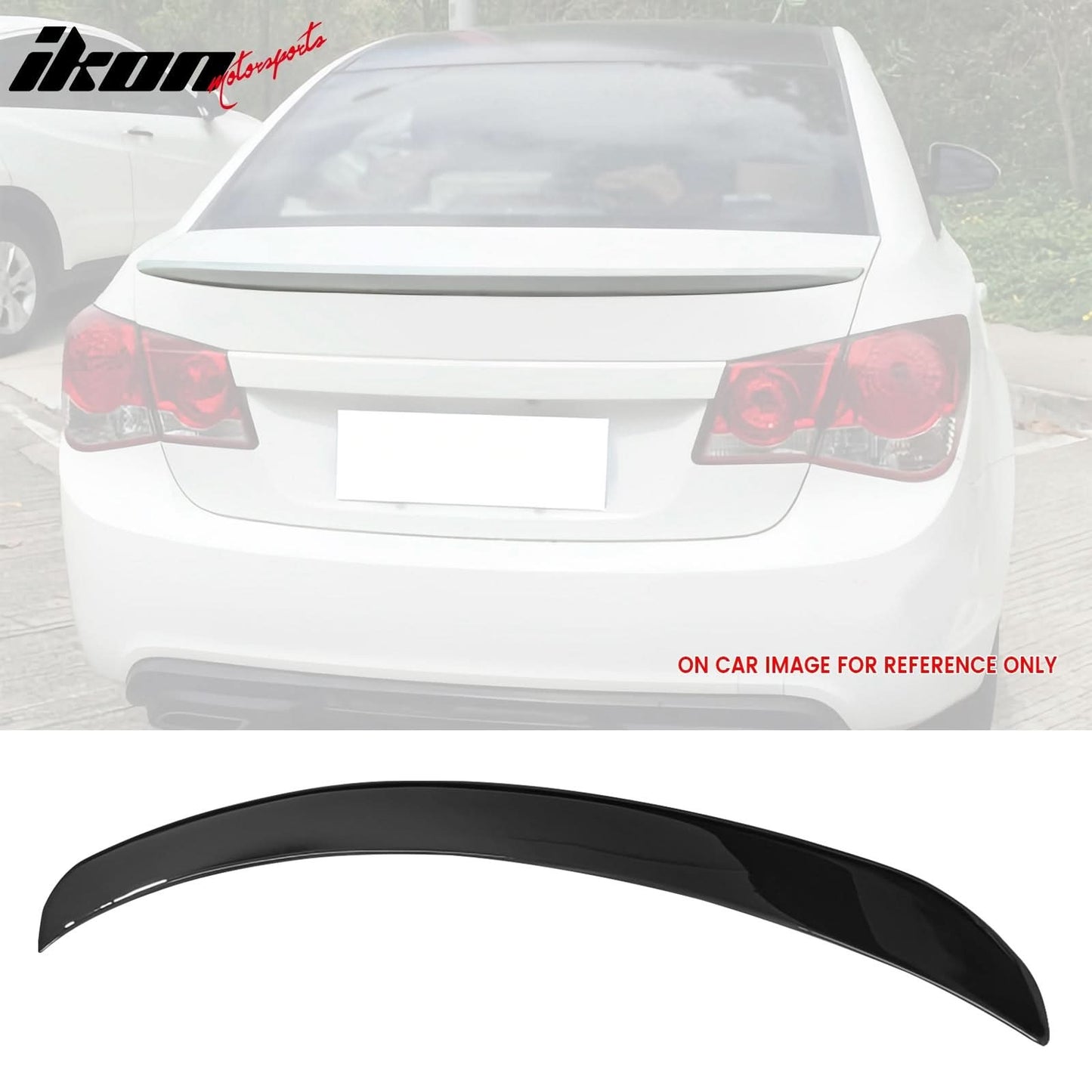 2010-2015 Chevrolet Cruze OE Style Trunk Spoiler Wing ABS