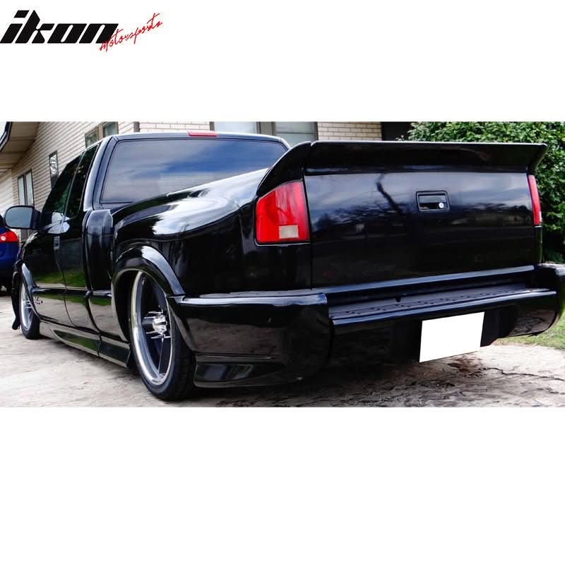 1994-03 S10 Sonoma WW Style Unpainted Rear Tailgate Rear Spoiler Wing
