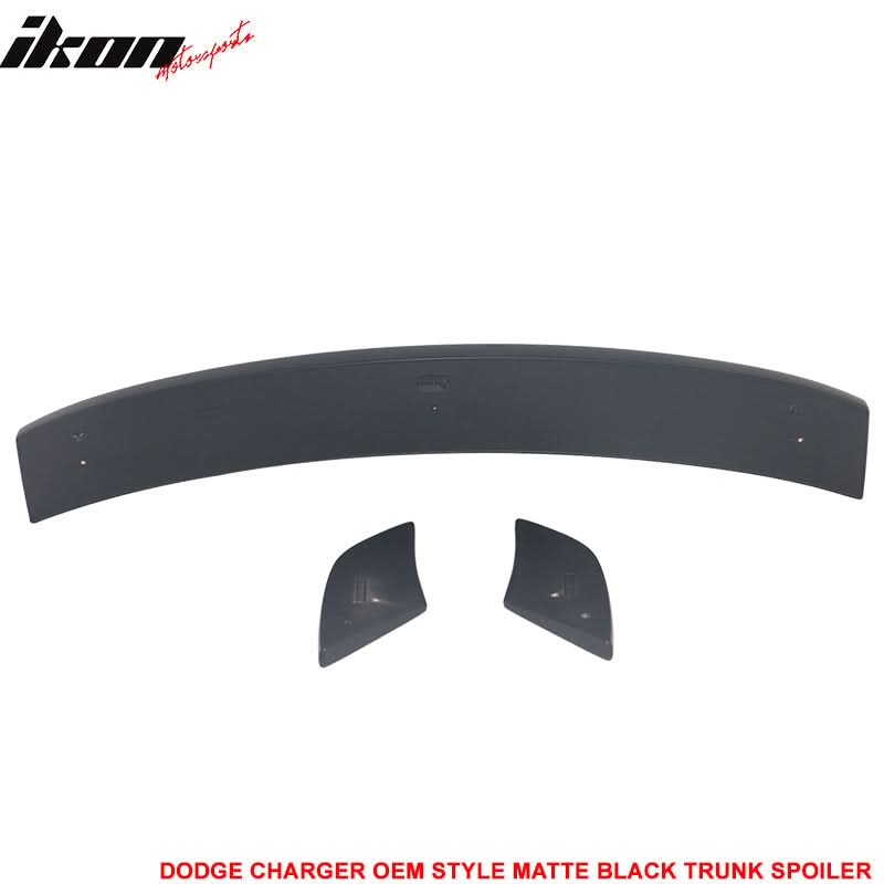 2015-2023 Dodge Charger OEM Style Painted Rear Trunk Spoiler Wing ABS
