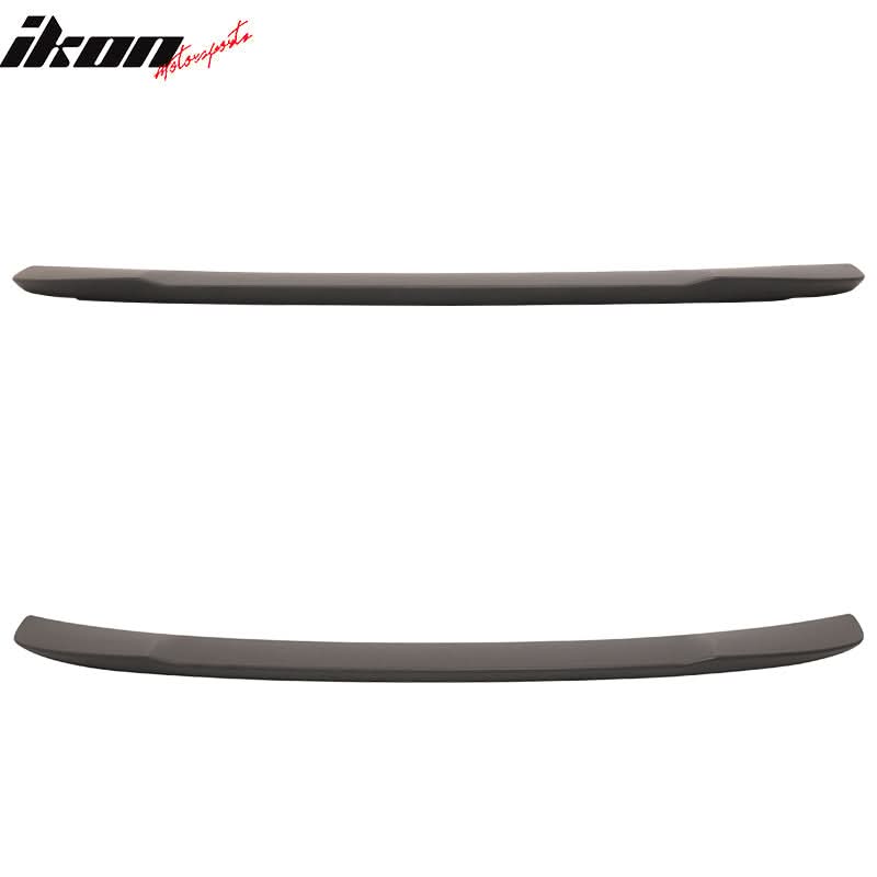 2015-2023 Dodge Charger SRT Hellcat Matte Black Trunk Spoiler Lip ABS