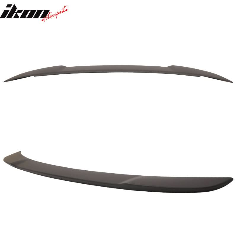 2015-2023 Dodge Charger SRT Hellcat Matte Black Trunk Spoiler Lip ABS