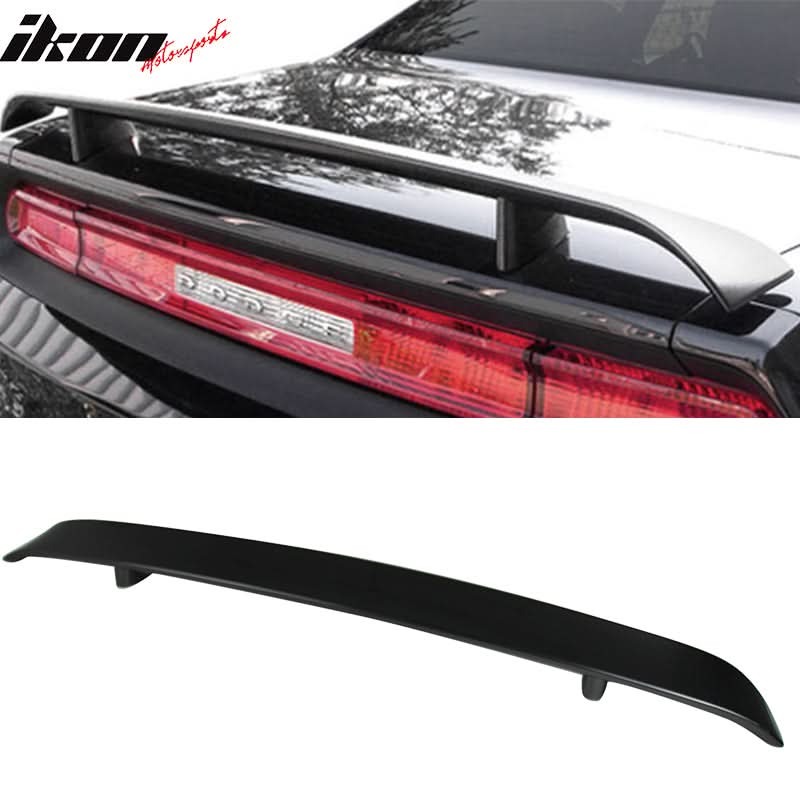 2008-2023 Dodge Challenger Painted Color ABS Rear Trunk Spoiler Wing