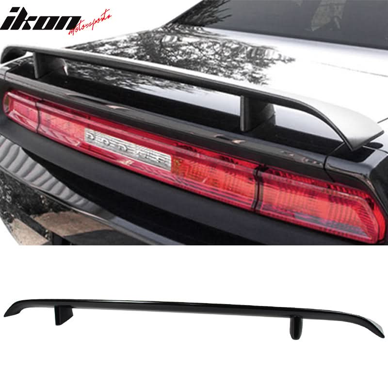 2008-2023 Dodge Challenger Painted Color ABS Rear Trunk Spoiler Wing