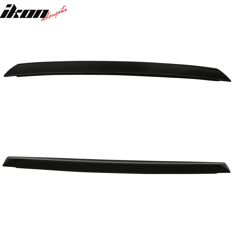2008-23Â Dodge Challenger Painted #PX8 Black Deck Rear Spoiler Wing ABS