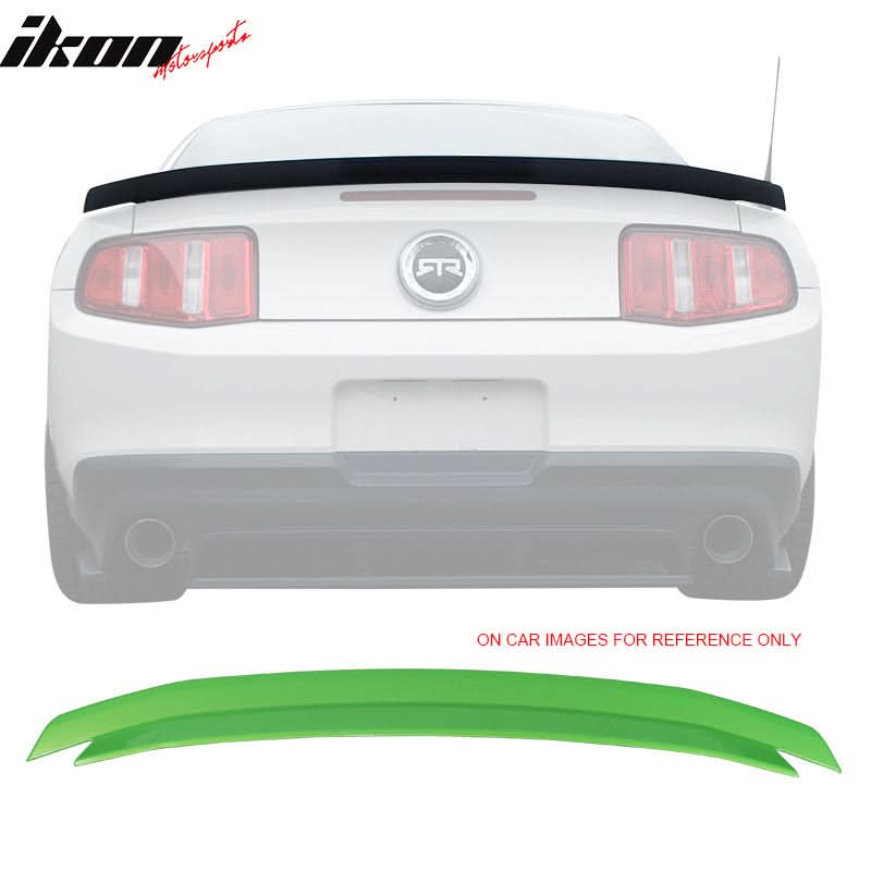2010-2014 Ford Mustang ABS Rear Trunk Spoiler Ducktail Wing Lip ABS