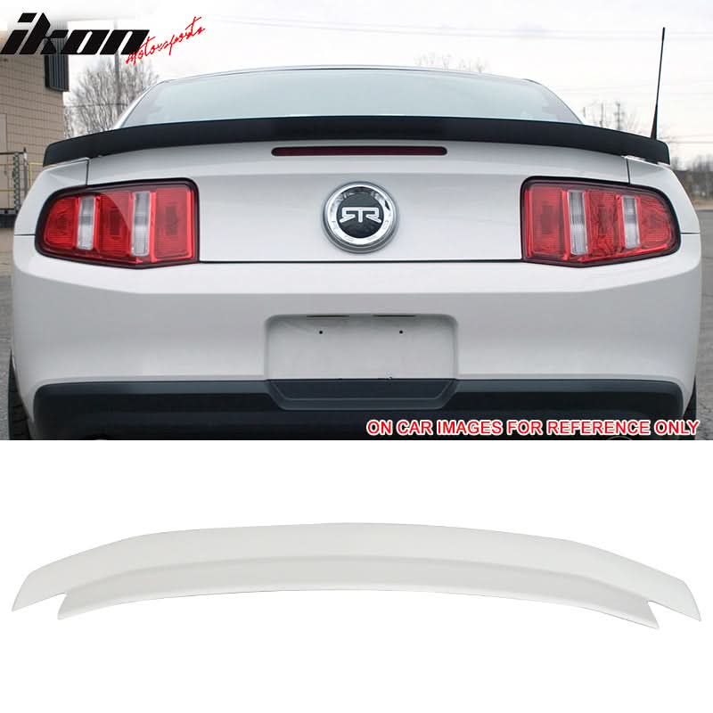 2010-2014 Ford Mustang ABS Rear Trunk Spoiler Ducktail Wing Lip ABS