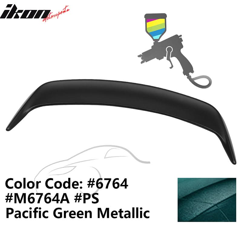 1999-2004 Ford Mustang OE Style #6764 Pacific Green Trunk Spoiler ABS