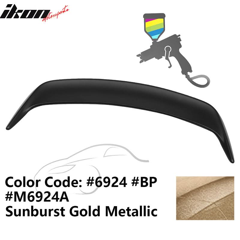 1999-2004 Ford Mustang OE Style #6924 Sunburst Gold Trunk Spoiler ABS