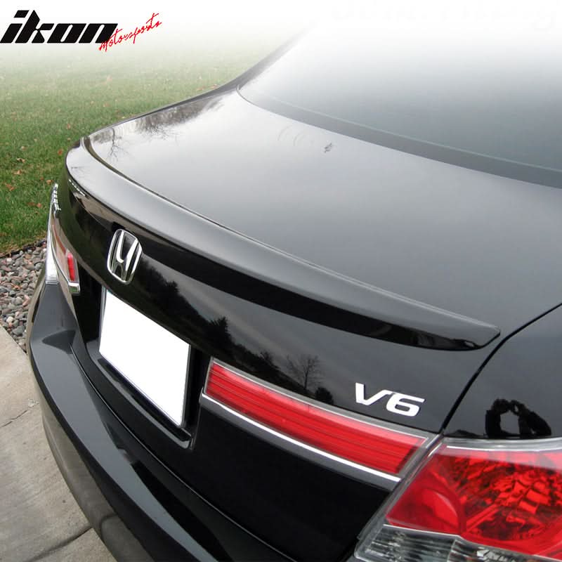 2008-12Â Honda Accord OE Painted Crystal Black Pearl Rear Spoiler Wing