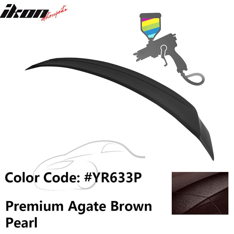 2018-2022 Honda Accord OE Style Painted Rear Trunk Spoiler ABS