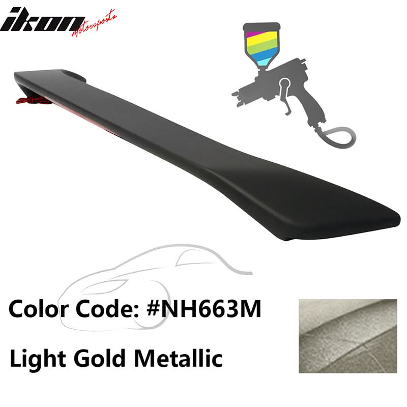 2001-2005 Honda Civic Sedan Factory Style Painted Trunk Spoiler